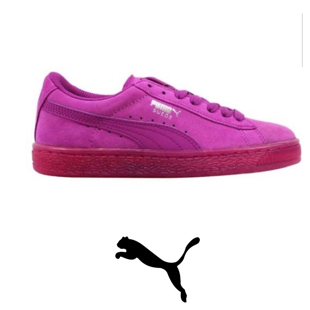 Puma Suede Classic Iced Jr Sneakers Girl's 5